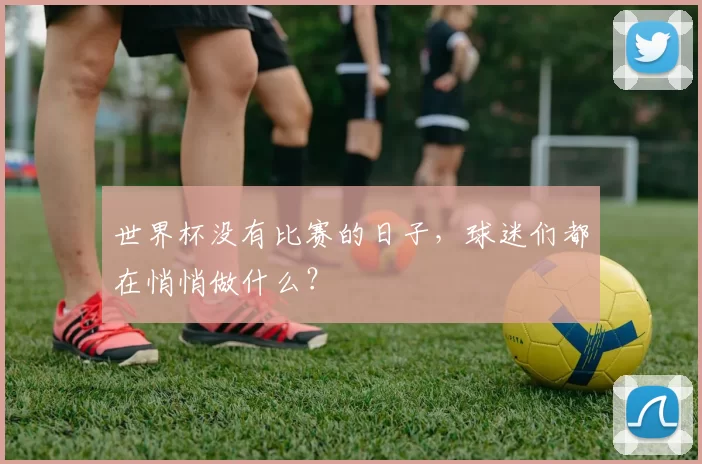 世界杯没有比赛的日子，球迷们都在悄悄做什么？
