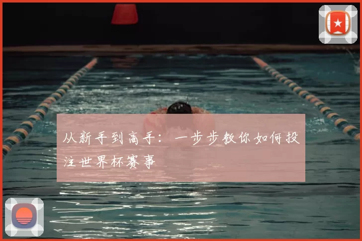 从新手到高手：一步步教你如何投注世界杯赛事